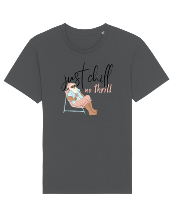 Moș Crăciun Just Chill No Thrill (negru)  Anthracite