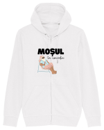 Moș Crăciun în Concediu Hanorac cu fermoar Unisex Connector