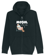 Moș Crăciun în Concediu (alb)  Hanorac cu fermoar Unisex Connector