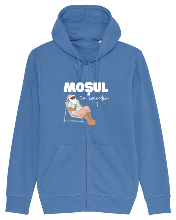 Moș Crăciun în Concediu (alb)  Bright Blue