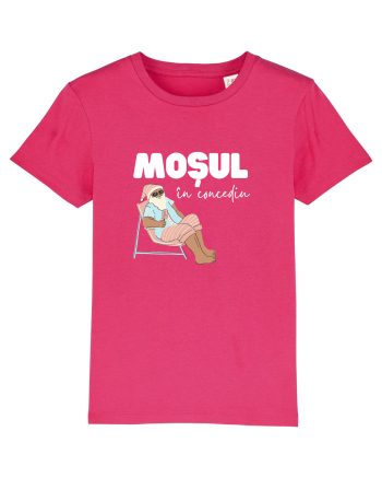 Moș Crăciun în Concediu (alb)  Raspberry