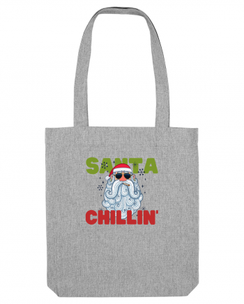 Santa Chillin' Heather Grey