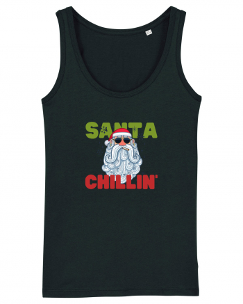 Santa Chillin' Black