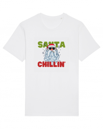 Santa Chillin' White