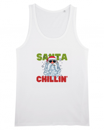 Santa Chillin' White