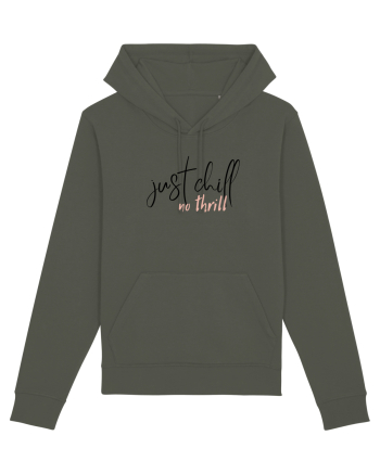 Just Chill No Thrill (negru)  Khaki