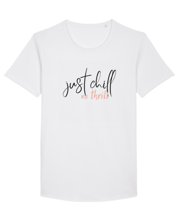 Just Chill No Thrill (negru)  White