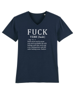 FUCK Tricou mânecă scurtă guler V Bărbat Presenter