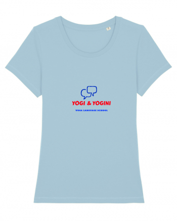 Yoga language school  Sky Blue