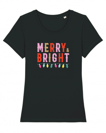 Merry and Bright Black