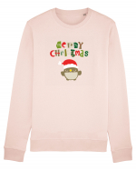 Merry Christmas bufniță Bluză mânecă lungă Unisex Rise