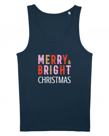 Merry, Bright, Christmas (alb)  Navy