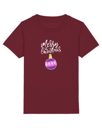 Merry Christmas (glob mov)  Burgundy