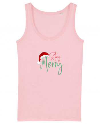 Stay Merry  Cotton Pink