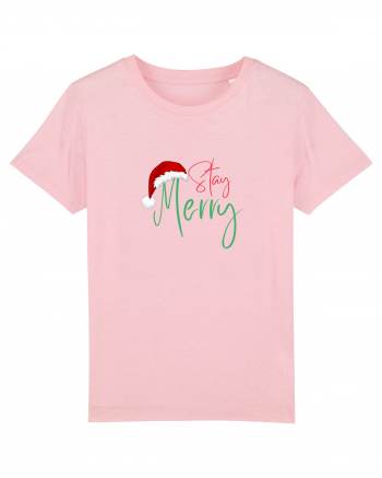 Stay Merry  Cotton Pink