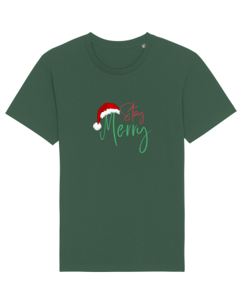 Stay Merry  Bottle Green
