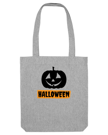 Halloween Pumpkin Black Heather Grey
