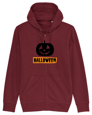 Halloween Pumpkin Black Burgundy