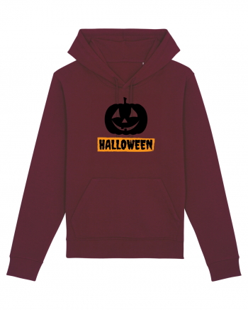 Halloween Pumpkin Black Burgundy