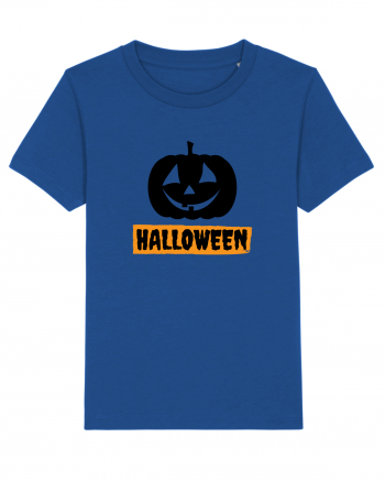 Halloween Pumpkin Black Majorelle Blue