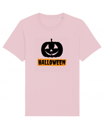 Halloween Pumpkin Black Cotton Pink