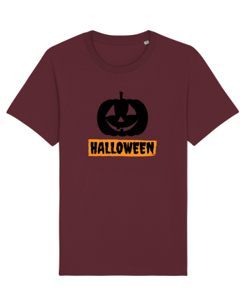 Halloween Pumpkin Black Burgundy