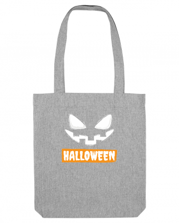 Halloween Spooky Face White (față înfricoșătoare)  Heather Grey