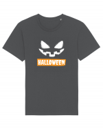 Halloween Spooky Face White (față înfricoșătoare)  Tricou mânecă scurtă Unisex Rocker