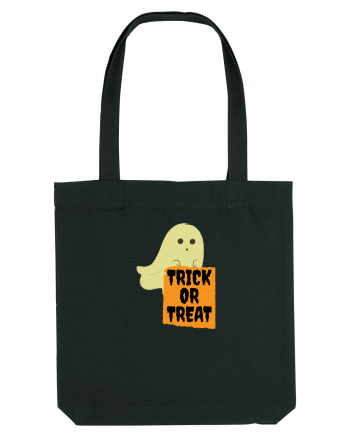 Trick or Treat Ghost Black