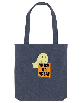 Trick or Treat Ghost Midnight Blue