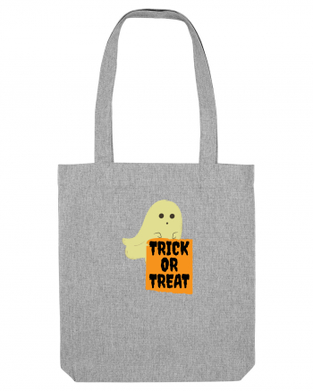 Trick or Treat Ghost Heather Grey