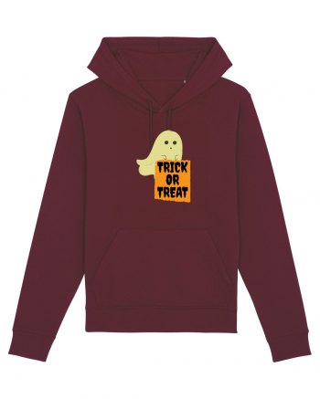 Trick or Treat Ghost Burgundy