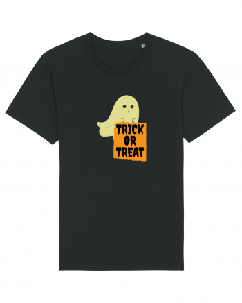 Trick or Treat Ghost Black