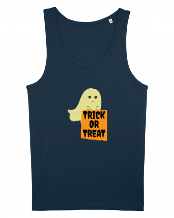 Trick or Treat Ghost Navy