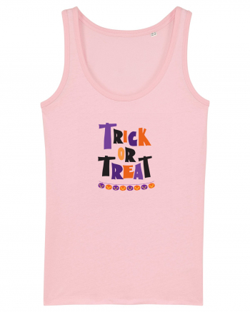 Trick or Treat (mov și portocaliu)  Cotton Pink