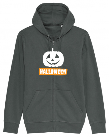 Halloween Pumpkin White Anthracite