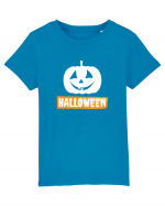 Halloween Pumpkin White Tricou mânecă scurtă  Copii Mini Creator
