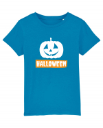 Halloween Pumpkin White Tricou mânecă scurtă  Copii Mini Creator