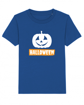 Halloween Pumpkin White Majorelle Blue