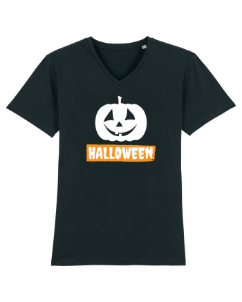 Halloween Pumpkin White Black