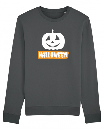 Halloween Pumpkin White Anthracite