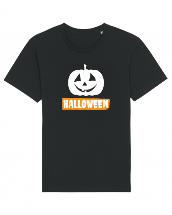 Halloween Pumpkin White Black