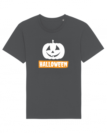 Halloween Pumpkin White Anthracite