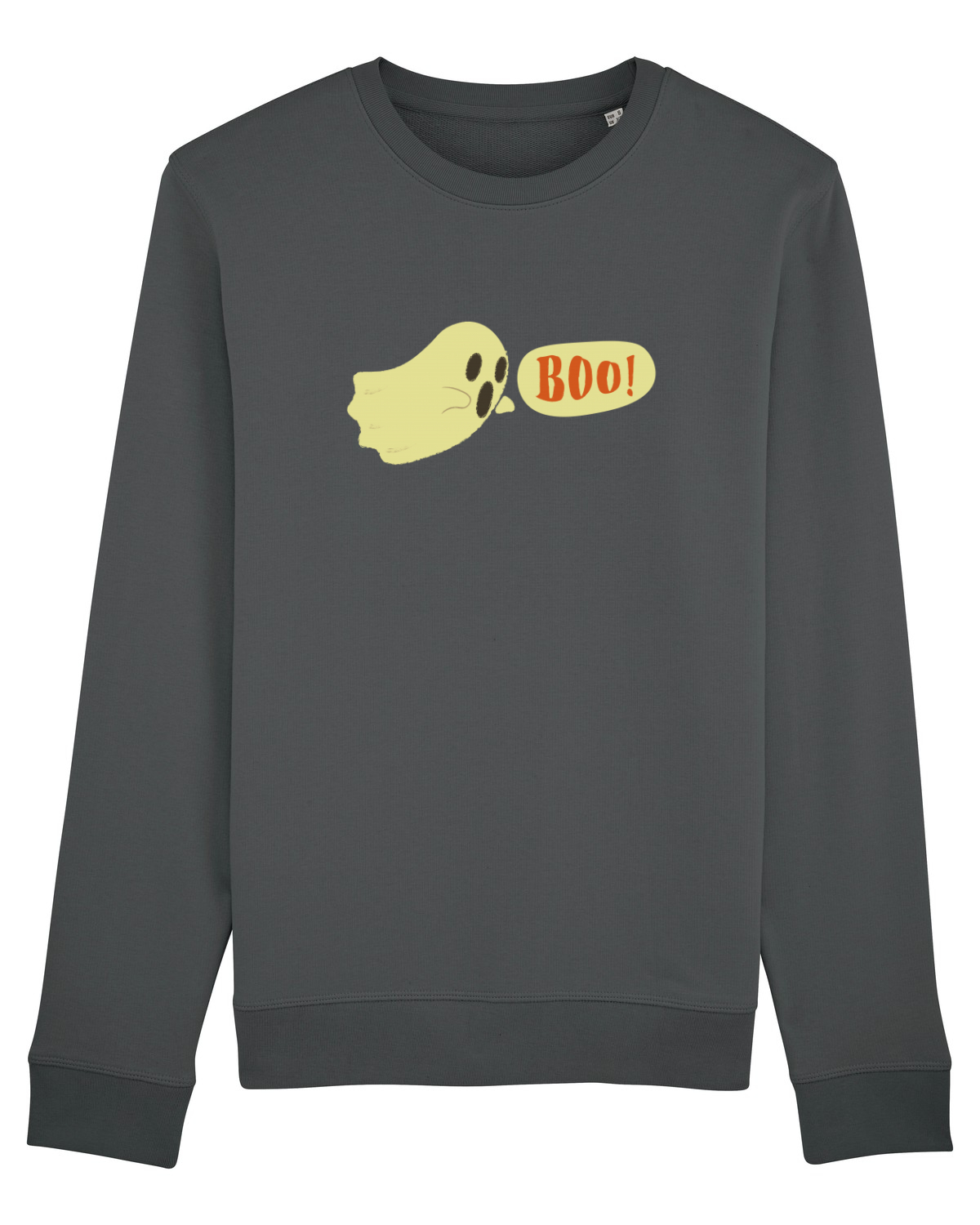 Bluză mânecă lungă Unisex Rise Anthracite