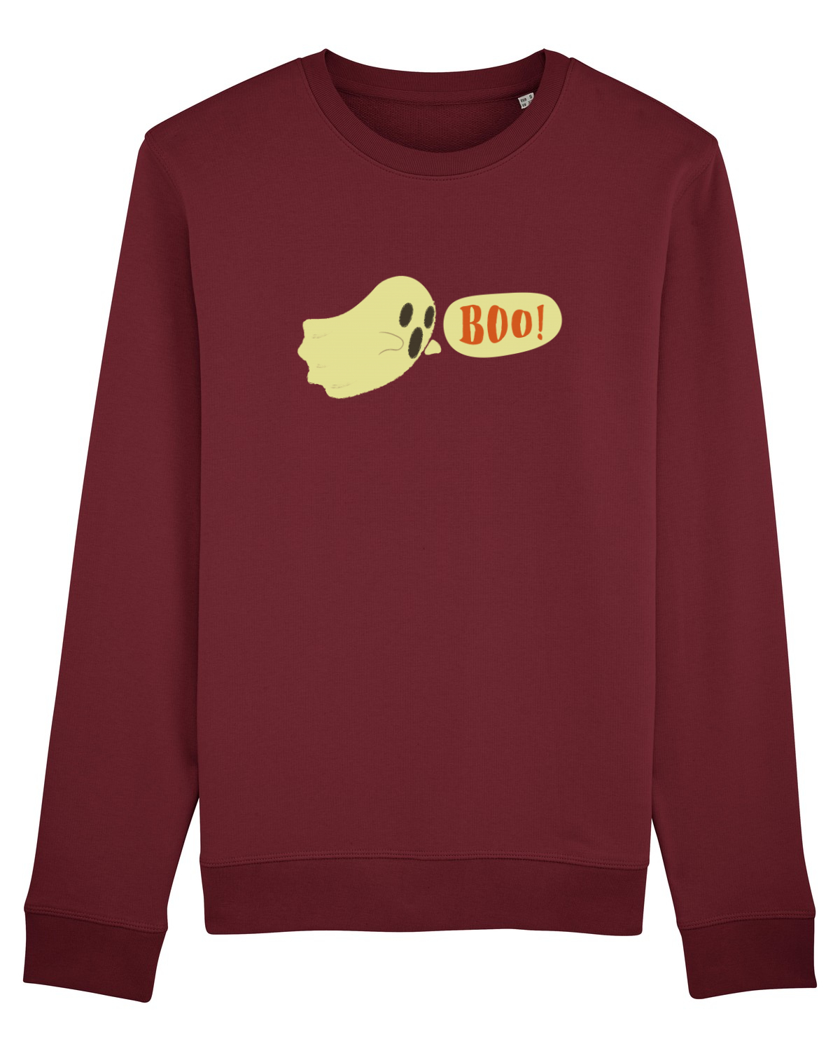 Bluză mânecă lungă Unisex Rise Burgundy