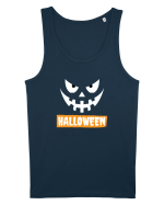 Halloween Spooky Face White (față înfricoșătoare) 2 Maiou Bărbat Runs