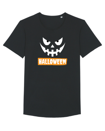Halloween Spooky Face White (față înfricoșătoare) 2 Black