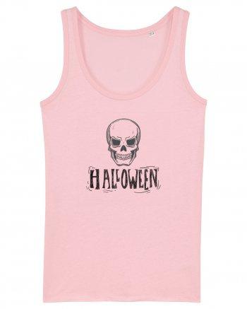 Halloween Skull Cotton Pink