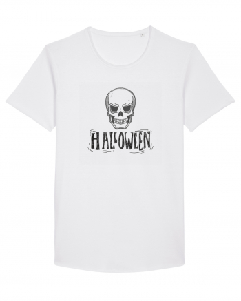 Halloween Skull White