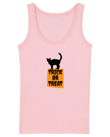 Pisica Neagră Trick or Treat  Cotton Pink